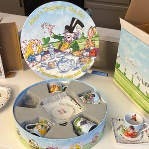 Alice in Wonderland Porcelain Tea Party Set